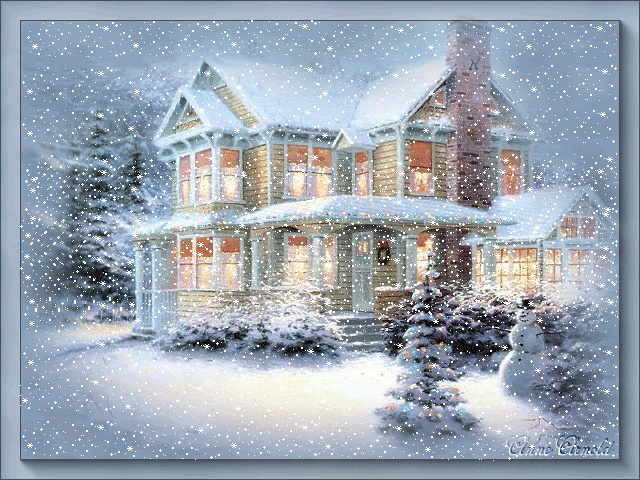 animated christmas photo: Christmas House Animated_Christmas_HouseSus.gif
